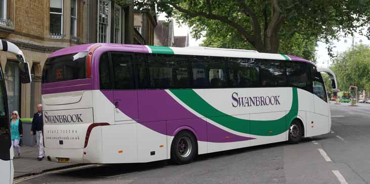 Swanbrook Scania K340EB Caetano Levante FJ07DWP